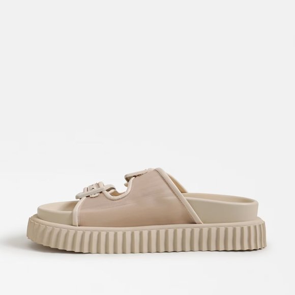 $79 WT (8.5) Sam Edelman Buckle Platform Sandal - Picture 4 of 7